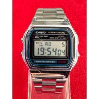 ราคา CASIO WATER RESIST WR QUARTZ ตัวเรือนสแตนเลส นาฬิกาผู้ชาย มือสองของแท้ (21384388017)