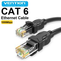 ราคา Vention สายอีเธอร์เน็ต Cat6 Gigabit ความเร็วสูง 1000Mbps สายเคเบิลอินเทอร์เน็ตสําหรับแล็ปท็อปเราเตอร์ PC PS5 RJ45 สายเคเบิลเครือข่ายสายอีเธอร์เน็ต (27832551455)