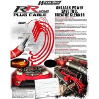 ราคา Works RRacing Plug Cable สายหัวเทียน Toyota 4A 5A 7A 4AGE16V (44256778142)