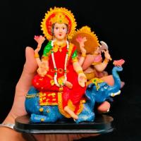 ราคา พระพิฆเนศ พระแม่ลักษมี ประทับบนสัตว์พาหนะ งานอินเดียนำเข้า (สูง17ซม.) งานสวยงามสไตล์แบบอินเดีย ปลุกเสกจากวัดแขกสีลม (21305844175)