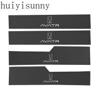 ราคา Hys 2024 AVATR 11 เฉพาะหนังประตู Sill Strip แผ่นด้านหลังอุปกรณ์เสริมคาร์บอนไฟเบอร์รูปแบบสติกเกอร์หนังภายใน Kick-Proof ตกแต่งยินดีต้อนรับเหยียบการปรับเปลี่ยนภายในสติกเกอร์ (29727202280)