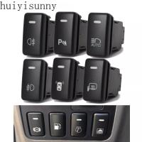ราคา Hys 1 ชิ้น Led ไฟหน้าหมอกกระจกมองหลังความร้อนที่จอดรถเรดาร์สวิทช์ปุ่มกดสําหรับ Toyota FJ Land Cruiser Prado 120 LC100 (29600723990)