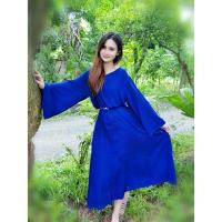ราคา ชุดเดรสมัดย้อมเชียงใหม่ล้านนา ย้อมคราม (1854156226)