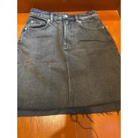ราคา h&m กระโปรงยีนส์ดำ ใหม่ๆอย่างเท่ (27023906660)
