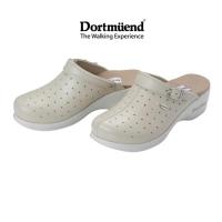 ราคา Dortmuend Pro Series Mule JF567 088-000 Nature รองเท้าสุขภาพ รองเท้าหุ้มหัว (6559869562)