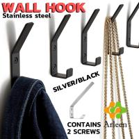 ราคา Arleen 1 ชิ้น ตะขอแขวนหมวกกันน็อค หมวก ที่แขวนอเนกประสงค์ แบบติดผนัง วัสดุสแตนเลส wall hooks (26080029541)