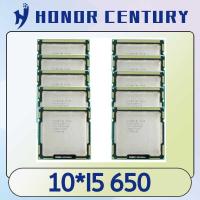 ราคา ❤ 10Pcs Core I5 650 3.20Ghz SLBLK SLBTJ LGA 1156 หน่วยประมวลผล CPU (24238744646)