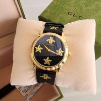 ราคา สินค้าพร้อมส่ง NewGucci G Timeless สายลายผึ้ง + ดาว หน้าปัด 38mm สวย เรียบ หรู ราคาดีมากก (23422043220)
