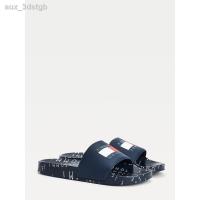 ราคา ◘TOMMY HILFIGER รองเท้าแตะชาย รุ่น EM0EM00730 C87 สีกรม (13233228643)