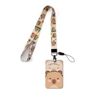 ราคา Y&P| สายคล้องคอ Capybara การ์ตูน ผู้ถือบัตรนักเรียน ป้องกันการสูญเสีย สายคล้องคอโทรศัพท์มือถือ, LN052-A+C (43551928201)
