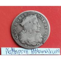 ราคา ราชอาณาจักรเนเปิลส์ รัฐของอิตาลี 1 Tari / 20 Grana ปี 1691 คาร์ลอส ที่ 2 เนื้อเงิน (21778333538)