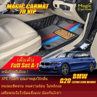 ราคา BMW G20 2019-รุ่นปัจจุบัน Sedan (เต็มคันถาดท้ายแบบ A-1) พรมรถยนต์ BMW G20 320d 330i 330e M340i พรม7D VIP Magic Carmat (4271880293)