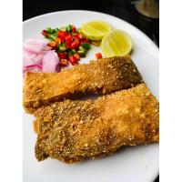 ราคา ปลาส้มปลาใส่อวนคลุกข้าวคั่ว (26506761805)