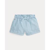 ราคา POLO RALPH LAUREN KIDS COTTON CHAMBRAY CAMP SHORT (40807126728)