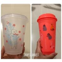 ราคา [ของแท้] แก้ว Christmas 2019 แก้วรียูส ‪Reuseable Cup ‬ (4406058624)