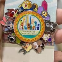 ราคา < Crazy Animal City > Disney Medal Badge Judy Nick diy Friend Gift Irregular zy25628 (28238123102)