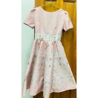 ราคา ส่งต่องานตัด ผ้าไทยสีส้มอ่อน อัดกาวทั้งชุด (41206054414)