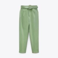 ราคา ZARA กางเกงทำงาน กางเกงผ้า (24168057260)