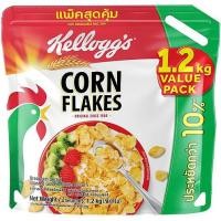 ราคา Kellogg's เคลล็อกส์ คอร์นเฟลกส์ Corn Flakes Breakfast Cereal Super Saver Pack 1.2 kg ซีเรียล อาหารเช้า คอนเฟลก (8260002648)