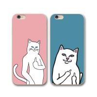 ราคา เคสโทรศัพท์มือถือ ซิลิโคนนิ่ม ลายแมว Ripndip แฟชั่น สําหรับ IPhone 13 14 Pro Max 6s 7 8 Plus 5s SE2 X Xr 12 mini 11 Pro Xs Max (7841357492)