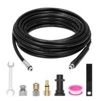 ราคา ชุดสายฉีดน้ำแรงดันสูง ยาว 10 ม. ชุด 8 ชิ้น 160 บาร์ (27434053847)