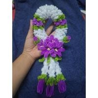 ราคา พวงมาลัย มาลัยกร ไหว้ผู้ใหญ่ พวงมาลัยวันแม่ พวงมาลัยวันพ่อ พวงมาลัยไหว้ครู จากลวดกำมะหยี่ งาน DIY (27385193877)