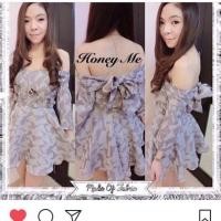ราคา Dress cop mof งาน honeyme sz.s ของใหม่ (960653939)