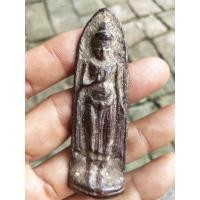 ราคา พระร่วงหลังรางปืน พิมพ์ฐานสูง เนื้อชินลงชาด กรุวัดพระศรีฯ (11070224543)
