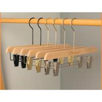 ราคา Gina ไม้แขวนไม้ ไม้แขวนกางเกง ไม้แขวนกระโปรง 35cm (11389526892)