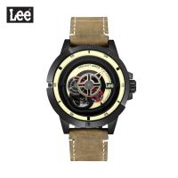 ราคา Lee นาฬิกาข้อมือ Metropolitan LES-M55DBL5-91 แบรนด์แท้ USA สายหนังสีน้ำตาล กันน้ำ ระบบอนาล็อก (2307213473)
