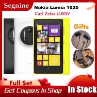 ราคา Nokia Lumia 1020 Nokia 909 โทรศัพท์มือถือ กล้อง 41MP แกนคู่ 1.5GHz รอม 32GB แรม 2 GB Window 8 OS 3G&4G ส่งฟรี (23235977970)