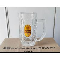 ราคา แก้วเบียร์หู Suntory Whiskey 380ml (20169293991)