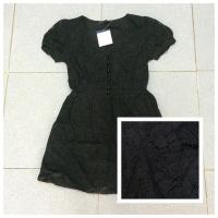 ราคา เดรสสั้นสีดำลูกไม้ Chaps size M (687756546)