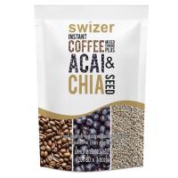 ราคา Swizer Instant Coffee Mix Powder Plus Acai Chia Sees 140g.กาแฟปรุงสำเร็จชนิดผง ผสม อาเซอิ และเมล็ดเจีย อาหารเครื่องดื่ม (18244666577)