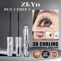 ราคา ซื้อ 1 แถม 1 ฟรี มาสคาร่า ZkYo มาสคาร่าแบบหลอดเหล็ก ไพรเมอร์ขนตาที่ติดทนนาน กันน้ำ กันเหงื่อ ครีมรองพื้นแบบเกลียวไม่เลอะ สามมิติ ร้านค้า (26287156018)