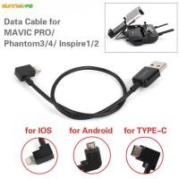 ราคา สายเคเบิ้ล Usb สําหรับ Dji Om 4 Iphone Ios Android Type-C พอร์ตสําหรับโดรน Dji Mini SE/Mini/Mavic Pro/Mavic 2/Air/Phantom 4 3 Inspire 1/2 Drone (13446117040)