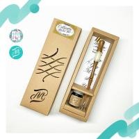 ราคา Calligraphy Starter kit Classic Wood ชุดฝึกเขียน ปากกาคอแร้ง เขียนอักษร Dip pen Wood oblique pen holder (785984047)