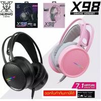 ราคา หูฟังเกมมิ่ง Nubwo X98 Gaming Headset USB Headphone หูฟัง 7.1 Virtual Surround Sound (6938203496)