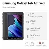ราคา ฟิล์มกระจกใส Samsung Tab Active3 8.0 (23366326710)