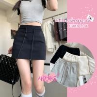 ราคา กระโปรงทรงเอผ้าถุง สีพื้น มีชับใน มีกระเป๋าสองข้าง (25676918456)
