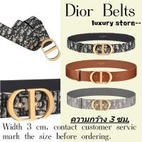 ราคา Dior ดิออร์ 30 MONTAIGNE เข็มขัด/เข็มขัดผู้หญิง/รูปแบบล่าสุด/การจัดซื้อยุโรปของแท้ 100% (28164109036)