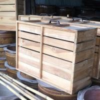 ราคา กล่องใส่ไก่ กล่องไก่ ลังขนย้ายสัตว์เลี้ยง ลังใส่ไก่ชน ลังไม้สัก (1238019978)