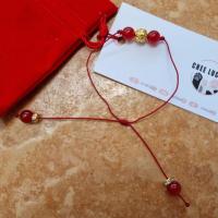 ราคา พร้อมส่ง!! ด้ายแดงนำโชค สร้อยข้อมือด้ายแดง กำไลด้ายแดง พร้อมหินมงคล (12146005901)