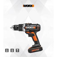 ราคา WORX WX372 สกรูไฟฟ้า 20 โวลต์ Li - Ion 1 แบตเตอรี่ และกล่องเครื่องมือ (6635413190)