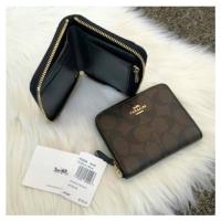 ราคา กระเป๋าสตางค์ Coach ใบสั้นซิปรอบ ของแท้ หิ้วมาเอง (3700880905)