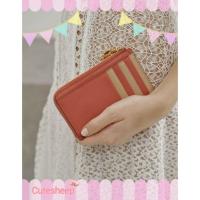 ราคา ลดราคาแล้ว!!! ใช้คอยลดเพิ่มได้!! กระเป๋าสตางค์ใบเล็กจาก CHARLES & KEITH แท้ (ZIP AROUND MINI WALLET) (8902529199)