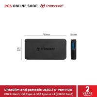 ราคา Transcend HUB2 Ultra slim and portable USB3.1 4-Port HUB (ยูเอสบีฮับ) สินค้ารับประกัน 2 ปี (12713427931)