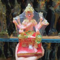 ราคา พระพรหม ท้าวมหาพรหม พรหมลิขิต (หน้าตัก5นิ้ว สูง22ซม.)งานลงสีปิดทองประดับเพชรสวยงาม ผ่านพิธีปลุกเสกแล้ว (14123474287)