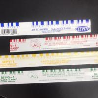 ราคา พลาสติกเกจวัดเคลียเรนซ์ มี 3 สี สีเขียว, สีแดง, สีน้ำเงิน (ราคาต่อชิ้น) CLEVITE PLASTIGAGE (2998699621)