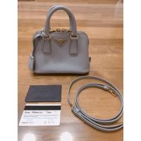 ราคา ของแท้* มือสอง Prada alma mini saffiano (10831233696)